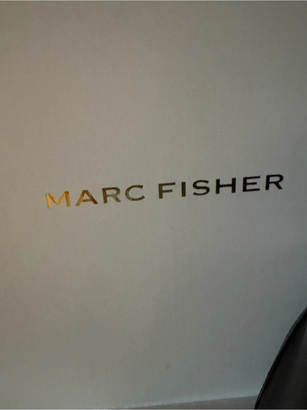 Marc Fisher Black Leather Front-Zip Chunky Sole Chelsea Boots